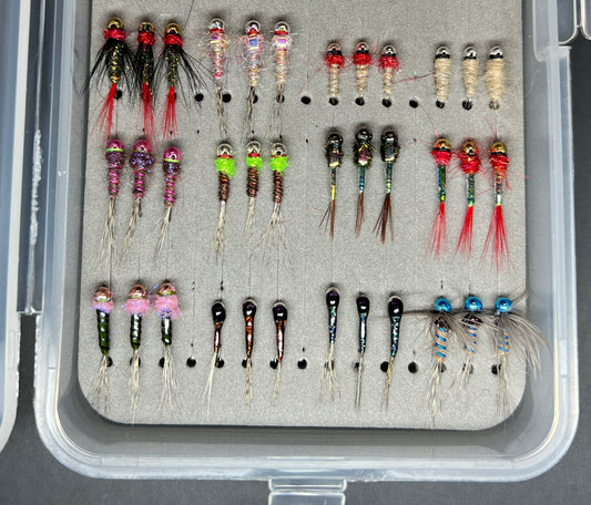 Euro Nymph Fly Selection-36 flies